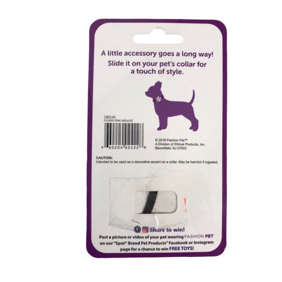 NWT FASHION PET Flower Pink M/L - Picture 5 of 7